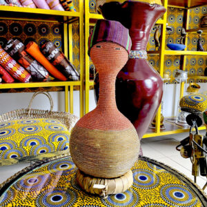 Vase en orange