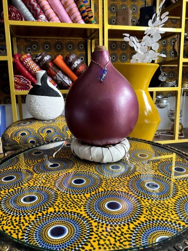 Vase déco violet